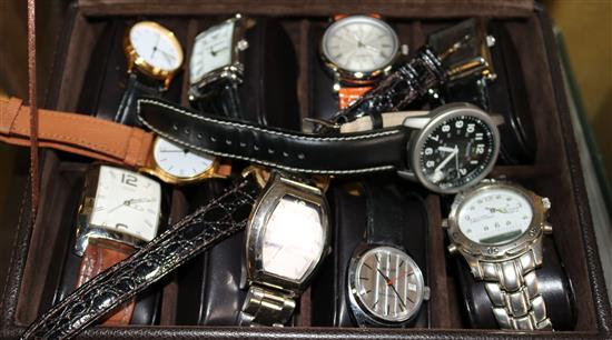 Collection of 11 watches